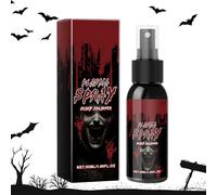 Fake Blood, 50ml Realistic Blood Makeup Paints, Safe Theatrical Body Face Costume Paint for Vampire, Zombie, Halloween Cosplay, Adults, Kids, Clothes, Eyes and Dress Up Effects