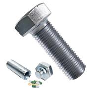 Fake Bolt Storage Box - 2.17x0.94x0.94in Metal Screw Stash, Secret Compartment, Hidden Safe Container | Hexagonal Screw Design Safe for Money Jewelry Small Items Home Travel Security