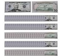 Fake Dollar Bill, Prop Money Banknote, Simulation Cash Toy, Realistic Look for Learning, Compact Educational Tool Set, Pretend Play for Kids, Teens, Adults Boys Girls