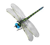Fake Dragonfly - 12cm Wing Fake Dragonfly | Realistic Fly Repeller For Gardens And Strollers, PVC Animal Outdoor Decor For STEM Learning, Hanging For Kids Entertainment
