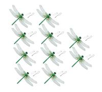 Fake Dragonfly Garden Decor - 3D insectt Model Figurine, Fly Scare Dragonfly Decorations | Realistic Winged Yard Display For Anti pestt Visual Hanging Accent Nature Park Outdoor Indoor