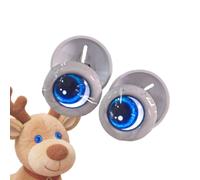 Fake Eyeball - ABS | Smooth Repeated Blink Eye Movable Craft Doll Eyes | Realistic USB Rechargeable Smart Moving Eyes for Halloween Props, Puppets, Horror Toys, Stage Performance and Classroom Craft