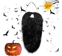 Fake Facial Hair Cosplay - Halloween Beard, Realistic False Costume Beard Mustache For Men, Male False Beard Party Supplies For Halloween, Christmas, Masquerade And Stage Performance