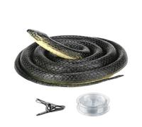 Fake Snake With String Realistic Moving Scary Prank Gag Photo Prop | Clip On Snake Prank for Halloween House Golf Course Outdoor Party April Fools Day Carnival Gag Props Fun Scary
