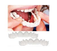 Fake Teeth Denture Teeth Temporary Snap On Veneers Cover The Imperfect Teeth Fix Confident Smile