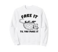 Fake TIL Make It Possum Felpa
