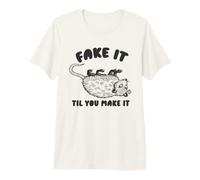 Fake TIL Make It Possum Maglietta Premium