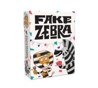 Fake Zebra, Gioco da tavolo, 3-8 giocatori, Familiare, per gruppi, tra amici, ruoli nascosti, gioco di carte, memoria, deduzione, partito gioco, lingua spagnolo, Inglese e Francese, Età +8 Anni