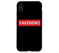 FAKENEWS Streetwear Libertà di parola Satira per notizie false Custodia per iPhone XS Max