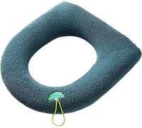 FAKKA Scaldacollo per WC, morbido, spesso, caldo, elastico, lavabile, facile da installare