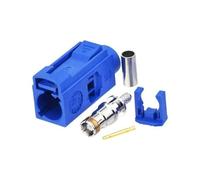 Fakra C Connettore Crimp Blu Per Auto GPS Antenna RG316 Cavo RG3174
