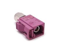 Fakra femmina a SMA maschio adattatore per auto connettore radio per montaggio a pannello RF per autoveicoli (H Code)