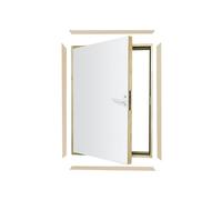 FAKRO 869900 DWK Porta di accesso a parete a ginocchio, bianco