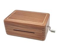 falado Carillon a manovella con 30 note, con ingranaggi in rame, fai da te, kit di strumenti musicali, realizzato a mano, con costruzione a dito, in legno cinese