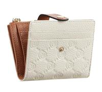 FALAN MULE Portafoglio Donna in Pelle protezione RFID bifold Piccoli Portamonete, Porta Carte di Credito Portafogli da Donna con la borsa della moneta della chiusura lampo