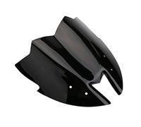 FALANGEMU Parabrezza Cupolino Per Kawasaki Z800 ZR800 2013-2015, Nero, Plastica, A Viti, Moto