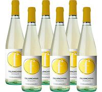 Falanghina del Beneventano Frizzante Igp | Cantine di Solopaca | Vino Bianco Campania | Abbinamento Pizza | 6 Bottiglie 75Cl | Idea Regalo