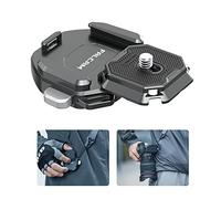 FALCAM F38 - Kit di montaggio a tracolla per fotocamera V2, piastra QR e clip per fotocamera