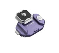 FALCAM F38 Kit Piastra a Sgancio rapido per Spallacci da Zaino V2, Portata Massima 30 kg, Adattatore per Treppiede per Fotocamera - Viola