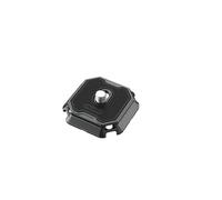 FALCAM F38 V2 Piastra a sgancio rapido multi-foro per fotocamera, a lega di alluminio con base filettata da 1/4" e 3/8" per fotocamere, treppiedi, monopiedi, stabilizzatori, diapositive