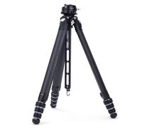 FALCAM TreeRoot - Treppiede da Viaggio F38 Pro in Fibra di Carbonio Con Colonna Centrale a Sgancio Rapido e Testa a Sfera F38
