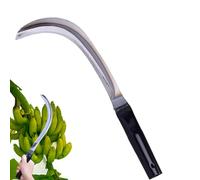 Falce Da Giardino - Attrezzo Da Taglio Leggero, Lama Resistente E Affilata Per Erbaa Campo Piantagione Cortile Bosco Esterno | Utensile Manuale Per Pulizia Sentieri Giungla E Manutenzione