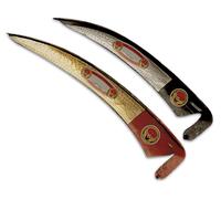 FALCE DUE OTTOMANI PUNTA SPADA STRETTISSIM.55 PAPILLON