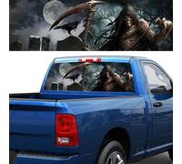 Falce Morte modello Orrore Car Series Rear Window Sticker decorativo, Dimensioni