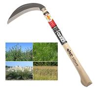 Falcetto manuale spesso giapponese in acciaio Yasugi Falce Strumento da giardinaggio per la rasatura dell'erba dura e il diserbo Falcetti Prodotto in Giappone.