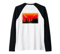 Falchi e Montagna Maglia con Maniche Raglan