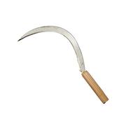 Falci 140250120 Falciola Forgiata e Temprata con Manico in Legno, 38 cm