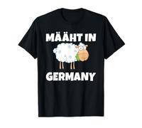 Falcia in Germania Simpatici Tosaerba per Pecore e pastori Maglietta