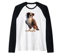 Falco Gheppio Falconeria Falchi Pellegrino Dolce Falco Maglia con Maniche Raglan