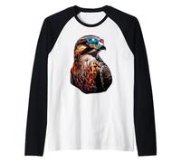 Falco Gheppio Falconeria Falchi Pellegrino Dolce Falco Maglia con Maniche Raglan