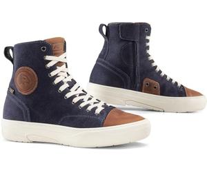 FALCO Lennox 3 Scarpe da ginnastica da moto blu CE con protezioni D3O, 47