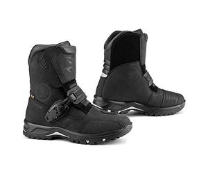 Falco Marshall Stivali da moto, nero, 43