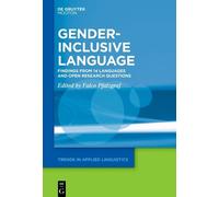 Falco Pfalzgraf Gender-Inclusive Language (Copertina rigida)