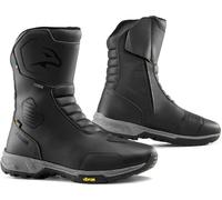 Falco Warden stivali da moto impermeabili, nero, Taglia 47