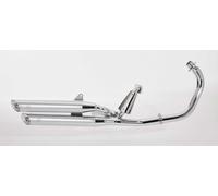 Falcon Cromo Linea Scarico per Yamaha XV535 Virago 1996-2003 4MC 2 Marmitta