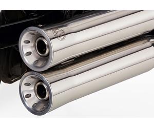 FALCON Doppia scanalatura su scarico ad alta lucentezza in acciaio inox argento, argento