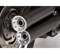 Falcon Doppio Groove Scarico per Harley Davidson Dyna Super Glide 2006-2010