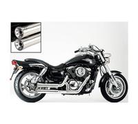 Falcon Double Groove Impianto Di Scarico ico Completo