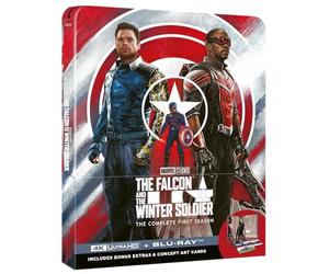 FALCON ET LE SOLDAT DE L'HIVER - SAISON 1 - 2 UHD 4K + 2 BD - STEELBOOK EDITION LIMITEE