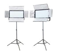 FALCON EYES LPW-2005TD dimmable Wi-Fi Bi-Color LED Lighting Kit, 2x 100W