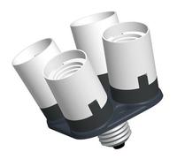 Falcon Eyes Portalampada AD-4E27 da 1 a 4 lampade