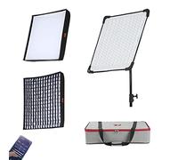 Falcon Eyes RX-24TDX III - Luce continua LED, 200 W, bicolore 3000 K-5600 K, IPX8, impermeabile, softbox a griglia a nido d'ape, 9 scene, controllo APP