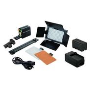 Falcon Eyes Set di lampade LED dimmerabili DV-160V-K2 in atteria ricaricabile
