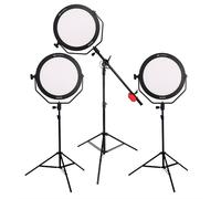 FALCON EYES Sophiez SO-28TD Bi-Color Kit di illuminazione a LED, 3x 28W