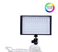 FALCON EYES T8 RGB Bi-Color LED On-Camera Luce incl. batteria, dimmerabile, 30W