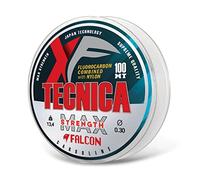 Filo shock leader conico Falcon hi power fx shock 10x15m 0.26 0.57mm surfcasting